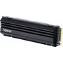 Apacer AS2280Q4U Disco SSD 1TB M.2 2280 PCIe Gen4 x4 NVMe, Compatible con PS5 y PC, Incluye Disipador de Calor, 7400/7000 MB/s
